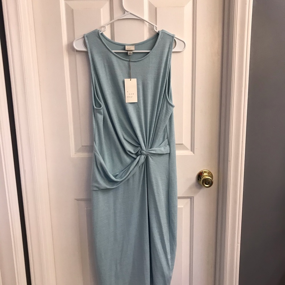 Blue dress
